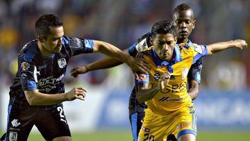 Querétaro vs Tigres (0-0): Resumen del partido
