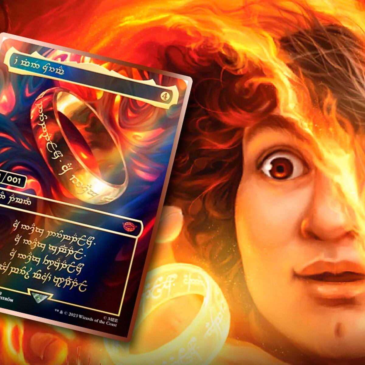 Magic the Gathering's “One Ring” unique card, worth over 2 million dollars,  has been found - Meristation