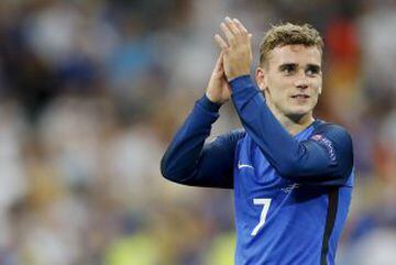 Atletico Madrid's Antoine Griezmann came into the tournament fresh off a penalty miss in the Champions League final against Real Madrid but has bounced back with 6 goals in the knock-out phase of the competition. The French hero of Euro 2016.