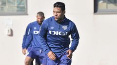 Falcao vuelve a entrenamientos del Rayo Vallecano
