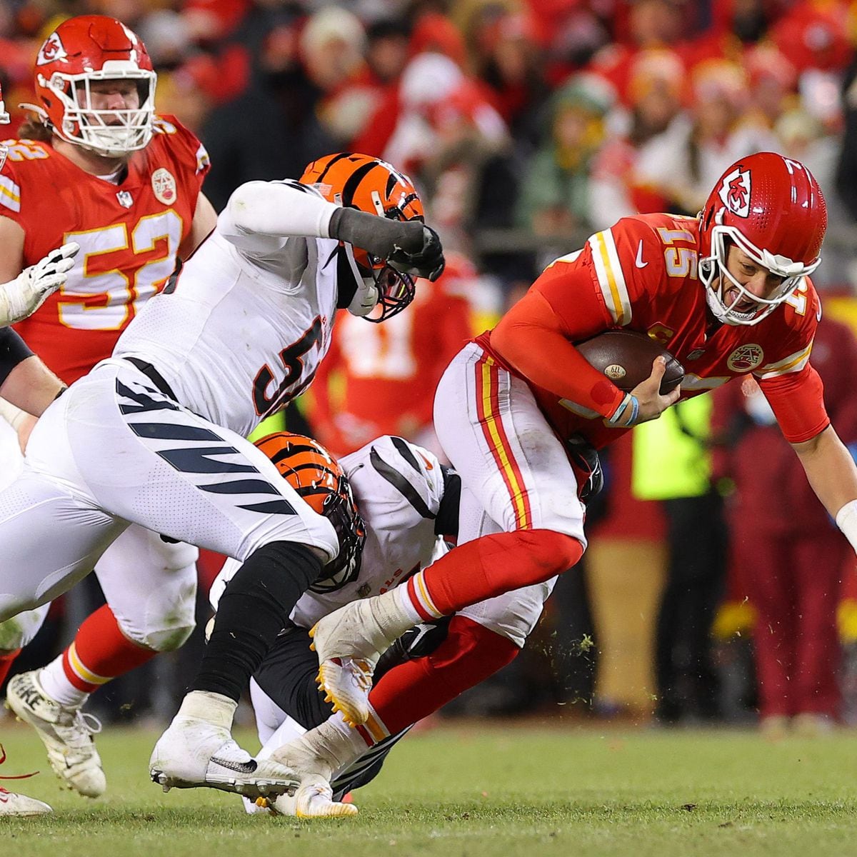 Bengals' Joseph Ossai Addresses Costly Late Hit on Mahomes