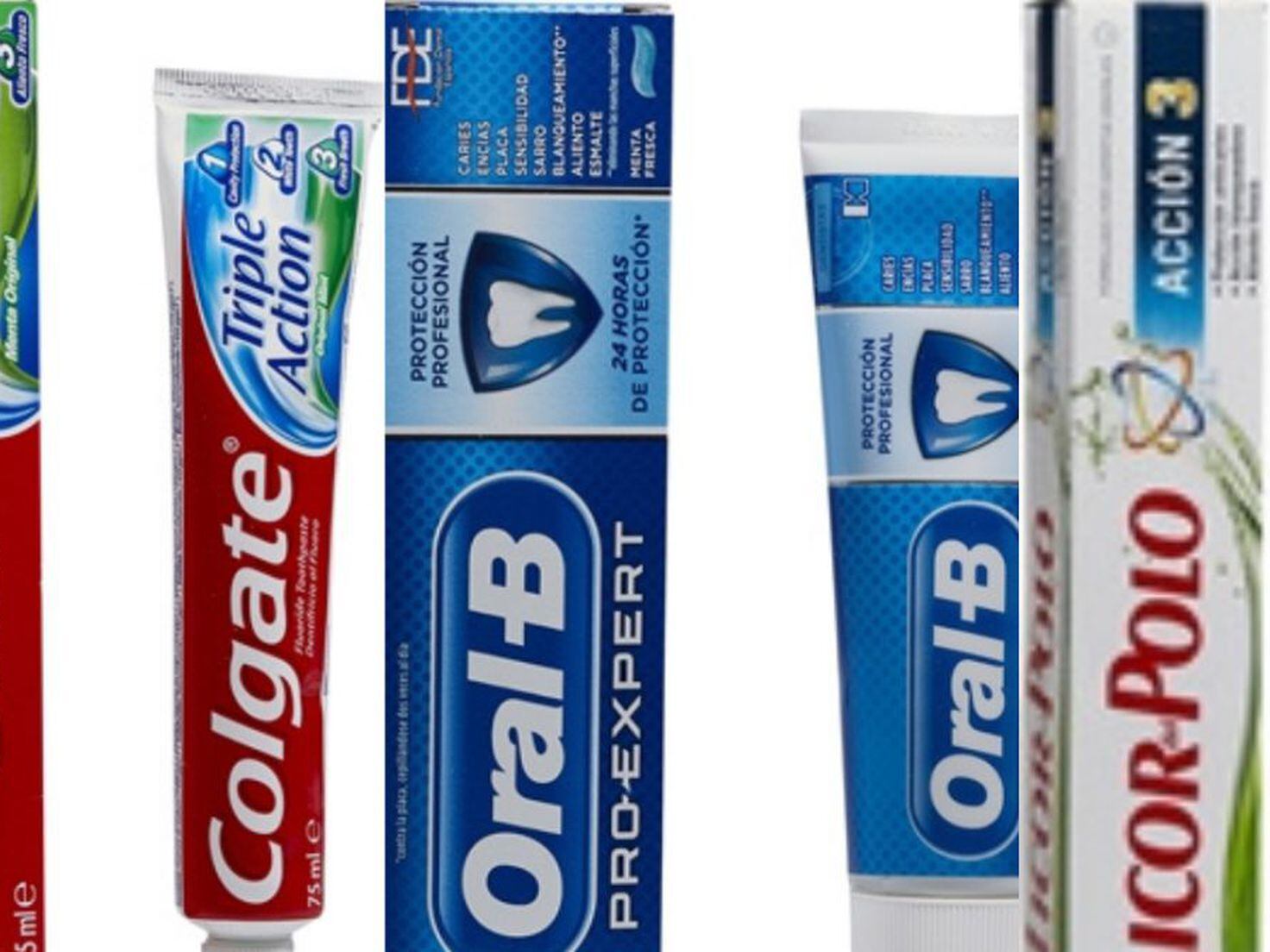 pastas de dientes mejor y valoradas por la OCU Tikitakas