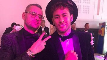 Neymar en su cumplea&ntilde;os. 
