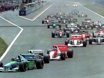 En Okoyahama, Japón albergó los Grandes Premios del Pacífico en 1994 y 1995.