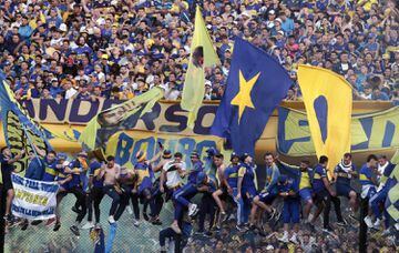 Boca se consagró como campeón del fútbol argentino tras el empate a dos frente a Independiente. Los aficionados lo han celebrado a lo grande. 