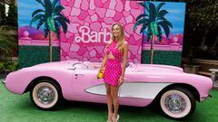 FILE PHOTO: Actor Margot Robbie is photographed during a photocall for the upcoming Warner Bros film "Barbie" in Los Angeles, California, U.S., June 25, 2023.   REUTERS/Mike Blake/File Photo