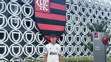 Joven promesa chilena firma en Flamengo