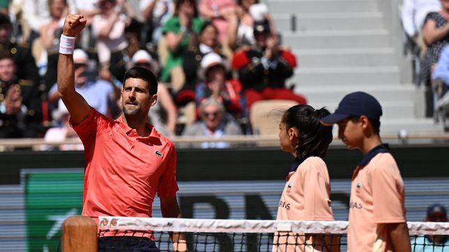 Djokovic suma otro inicio sin fallo en París 