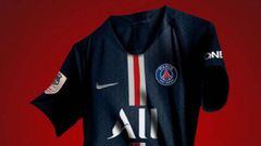 La nueva camiseta del PSG con su nuevo patrocinador, Accor.