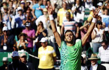 Vesely beat Djokovic at the Monte Carlo Masters earlier this year.