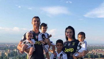 Cristiano Ronaldo viste a toda la familia de la Juventus