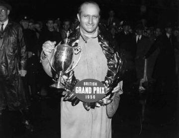 Juan Manuel Fangio consiguió 5 de los 8 primeros Campeonatos del Mundo de Fórmula 1. Compitió en diferentes pruebas automovlísticas por Sudamérica.
