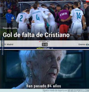 Los memes más divertidos del Real Madrid-Gremio