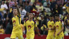 Mateus empuja remontada de América con gol en el Azteca