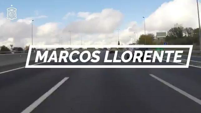 Marcos Llorente y lo que pensó cuando El Cholo lo puso adelante