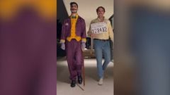Asensio triunfa en Instagram con este disfraz de Halloween junto a sus amigos