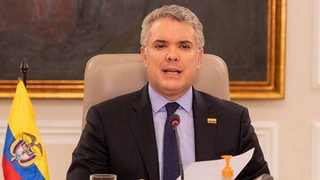 El presidente de Colombia, Iv&aacute;n Duque