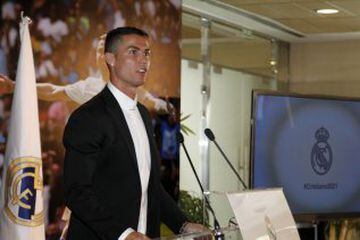 Cristiano Ronaldo será jugador blanco hasta 2021.