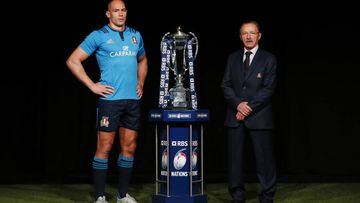 Jacques Brunel and Sergio Parisse probably as close as they&#039;re gonna get to the title