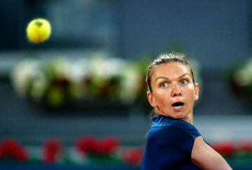 Simona Halep, safely through to the the ATP Madrid Open final.