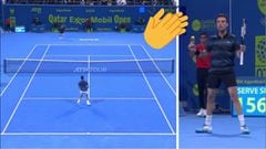 Revive el puntazo de Bautista ante Djokovic en Doha