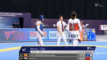 España termina con cuatro medallas los Mundiales de taekwondo