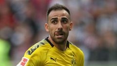 Paco Alcácer back training with Dortmund after calf injury