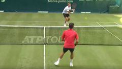 El puntazo de Federer en pasto que ya hace olvidar a Roland Garros