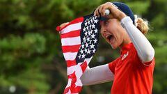 Nelly Korda y Xander Schauffele demostraron porque Estados Unidos lidera ampliamente el medallero del golf al colgarse las medallas de oro en ambas ramas.