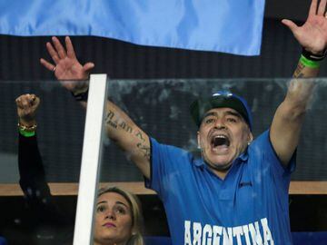 Diego Armando Maradona en Zagreb.