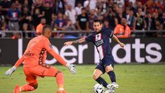 Lionel Messi ante el Nantes en la Supercopa