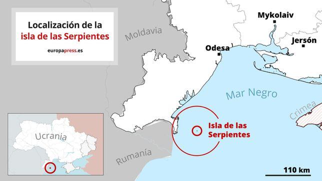 Rusia confirma el ataque a la isla de las Serpientes