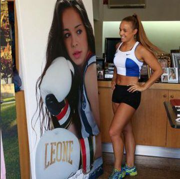 La boxeadora portuguesa de 23 años entrena duro para clasificar a los Juegos Olímpicos de Río 2016. También es seguidora del Porto.