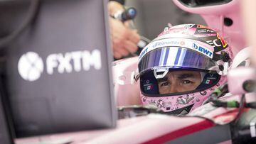 Vettel hace valer su dominio con la pole; Checo Pérez sale 9°