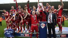El Middlesbrough celebra el ascenso