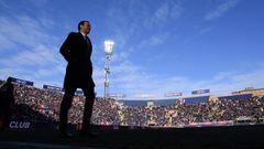 El entrenador italiano de la Juventus, Massimilliano Allegri, durante un partido.