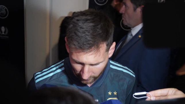 Messi: "Jugamos muy bien y lo demostramos cada vez más"