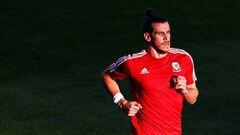 Gareth Bale con Gales.