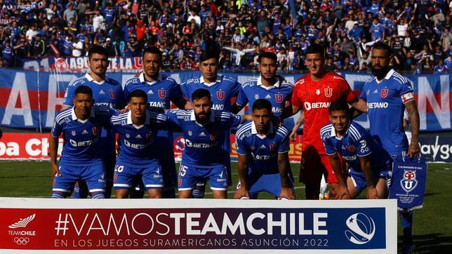 Formación probable de Universidad de Chile ante la UC por el Clásico Universitario de Copa Chile