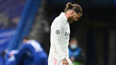 Ramos, tras el Chelsea-Real Madrid. 