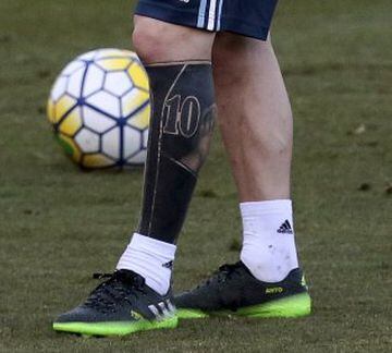 How Leo Messi's tattoo has evolved over the years