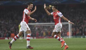 Özil and Sánchez are currently the club's top earners