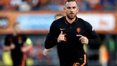 ROTTERDAM - Vincent Janssen of Holland during the UEFA Nations League match between the Netherlands and Wales at Feyenoord stadium on June 14, 2022 in Rotterdam, Netherlands. ANP PIETER STAM DE YOUNG (Photo by ANP via Getty Images)