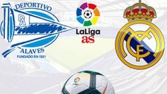 Alav&eacute;s-Real Madrid, how and where to watch: times, TV, online