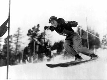 1936 fue el año del esquí alpino femenino que se incorporó en los JJOO de Berlín.