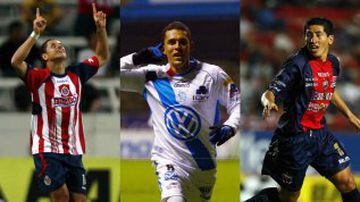 Bicentenario 2010 con Chivas, Puebla y Atlante, 10 goles