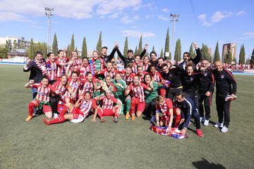 Atlético Femenino crowned Liga Iberdrola champions