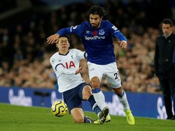 The Everton player severely fractured his ankle after a challenge with Tottenham’s Heung-Min Son, who was left devestated by the incident.