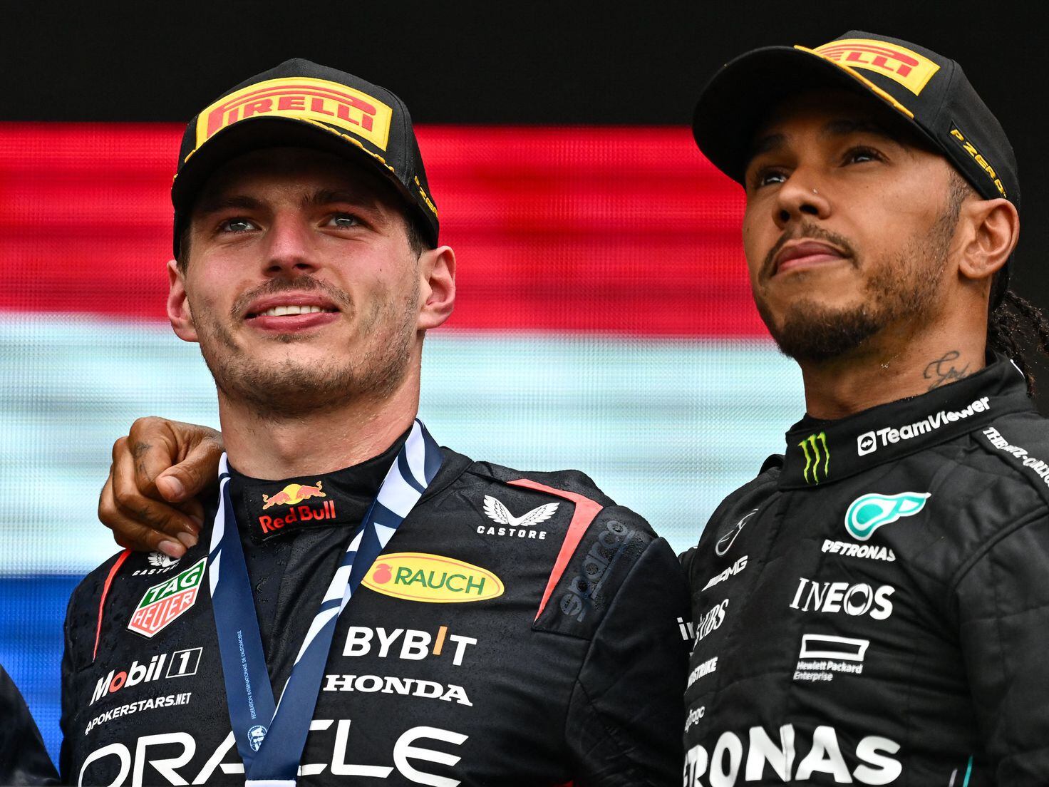 How did Max Verstappen react to the news that Lewis Hamilton is going to  Ferrari? - AS USA