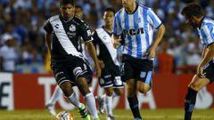 Acciones del partido de la Copa Libertadores, en busca de la fase de grupos.